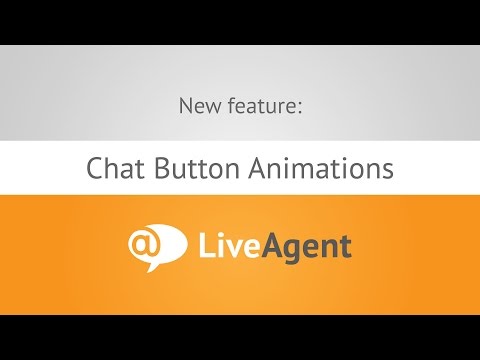 Youtube video: Chat Button Animations www.liveagent.com