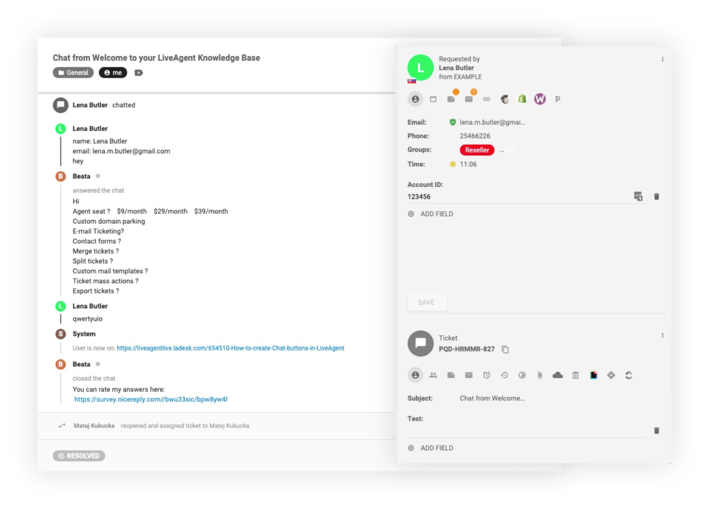 chat-vivo-beneficios-CRM-LiveAgent